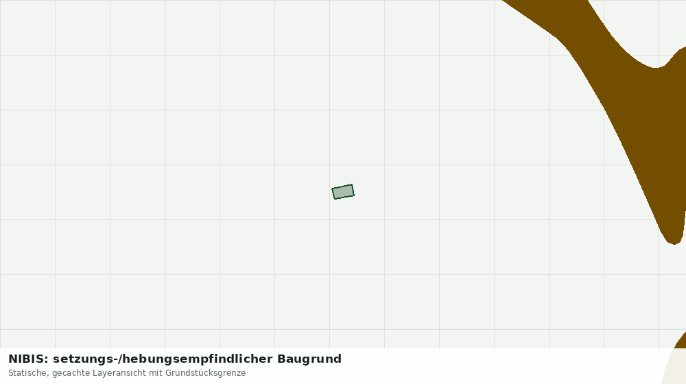 Statische Kartenansicht: NIBIS: setzungs-/hebungsempfindlicher Baugrund
