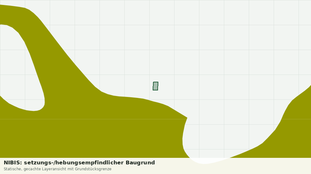 Statische Kartenansicht: NIBIS: setzungs-/hebungsempfindlicher Baugrund