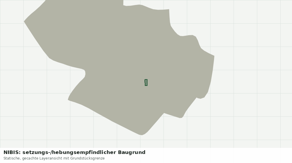 Statische Kartenansicht: NIBIS: setzungs-/hebungsempfindlicher Baugrund