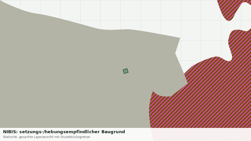 Statische Kartenansicht: NIBIS: setzungs-/hebungsempfindlicher Baugrund
