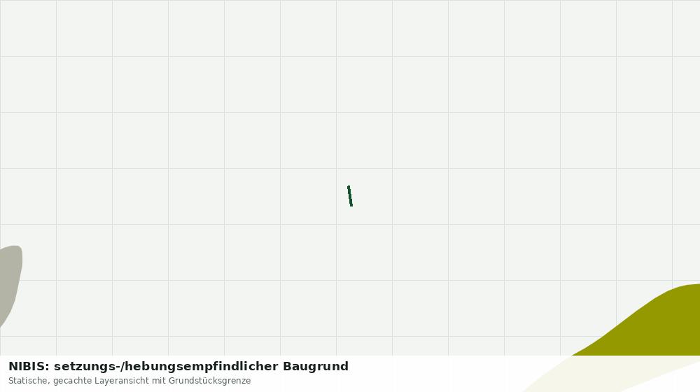 Statische Kartenansicht: NIBIS: setzungs-/hebungsempfindlicher Baugrund