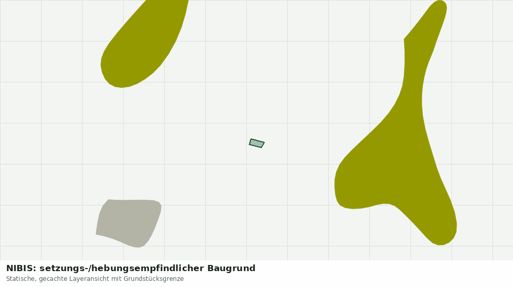 Statische Kartenansicht: NIBIS: setzungs-/hebungsempfindlicher Baugrund