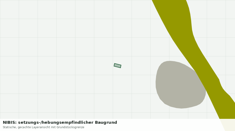 Statische Kartenansicht: NIBIS: setzungs-/hebungsempfindlicher Baugrund