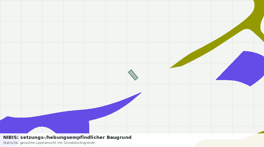 Statische Kartenansicht: NIBIS: setzungs-/hebungsempfindlicher Baugrund