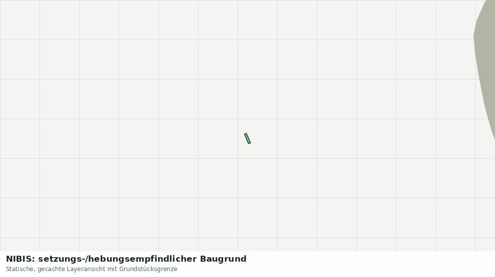 Statische Kartenansicht: NIBIS: setzungs-/hebungsempfindlicher Baugrund