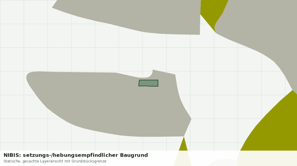 Statische Kartenansicht: NIBIS: setzungs-/hebungsempfindlicher Baugrund