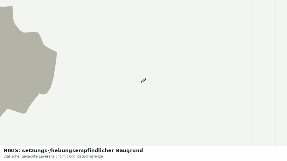 Statische Kartenansicht: NIBIS: setzungs-/hebungsempfindlicher Baugrund