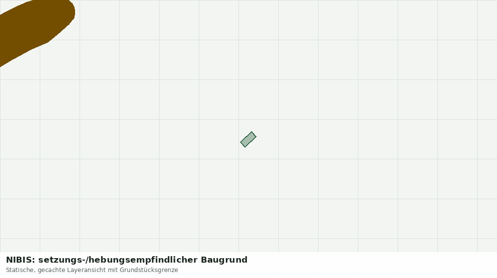Statische Kartenansicht: NIBIS: setzungs-/hebungsempfindlicher Baugrund