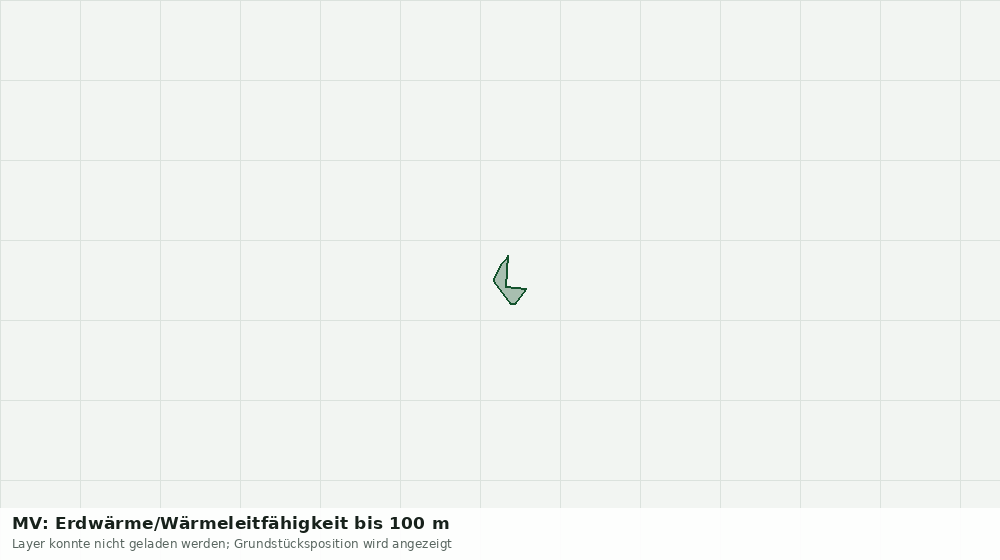 Statische Kartenansicht: MV: Erdwärme/Wärmeleitfähigkeit bis 100 m