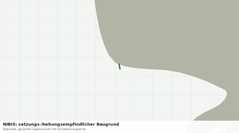 Statische Kartenansicht: NIBIS: setzungs-/hebungsempfindlicher Baugrund
