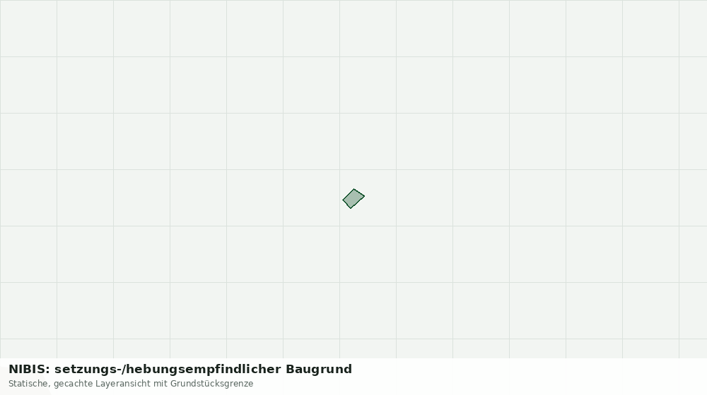Statische Kartenansicht: NIBIS: setzungs-/hebungsempfindlicher Baugrund