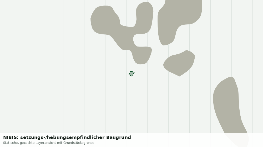 Statische Kartenansicht: NIBIS: setzungs-/hebungsempfindlicher Baugrund