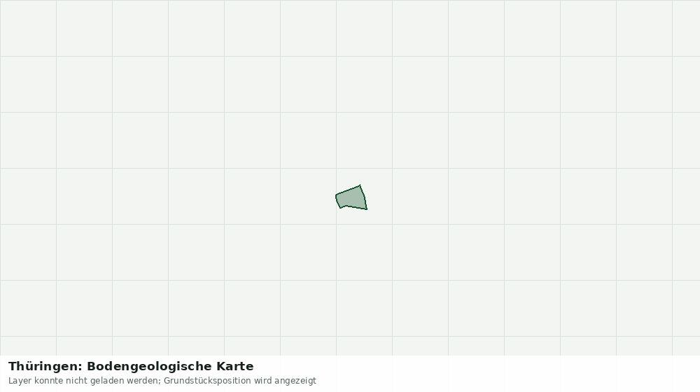 Statische Kartenansicht: Thüringen: Bodengeologische Karte