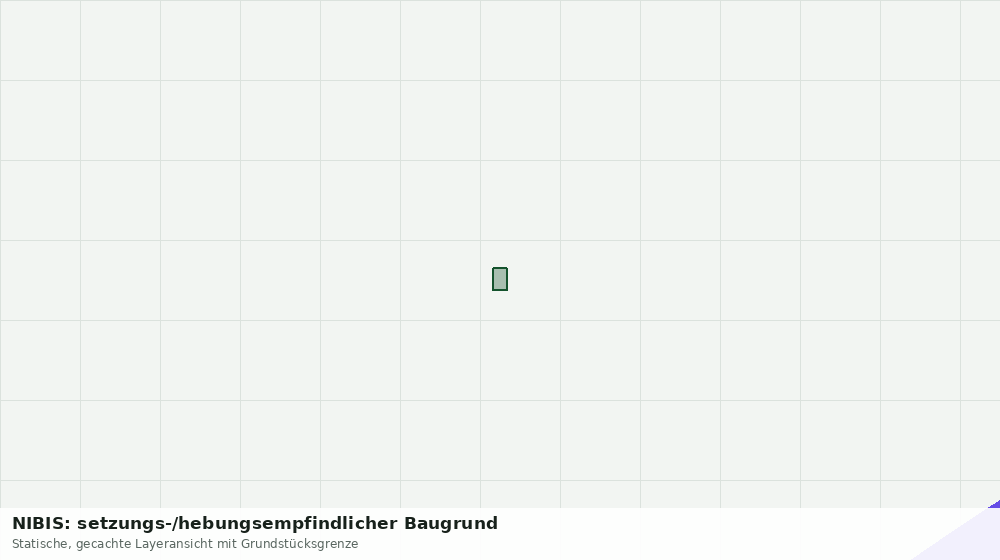 Statische Kartenansicht: NIBIS: setzungs-/hebungsempfindlicher Baugrund