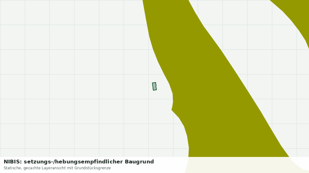 Statische Kartenansicht: NIBIS: setzungs-/hebungsempfindlicher Baugrund