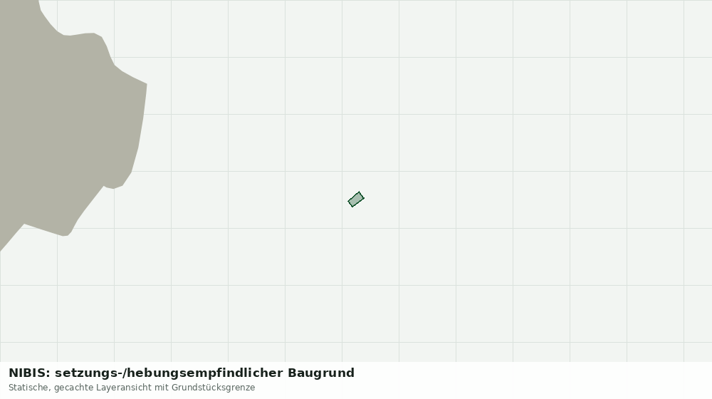 Statische Kartenansicht: NIBIS: setzungs-/hebungsempfindlicher Baugrund