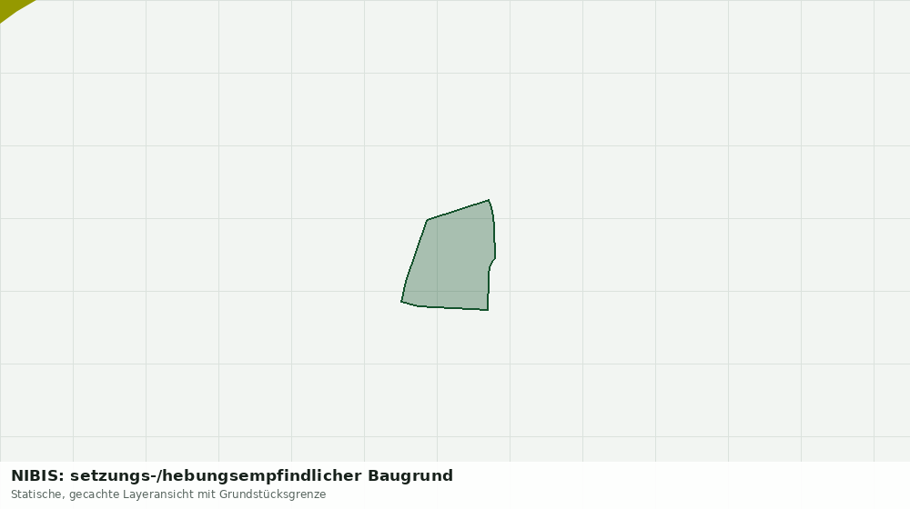 Statische Kartenansicht: NIBIS: setzungs-/hebungsempfindlicher Baugrund