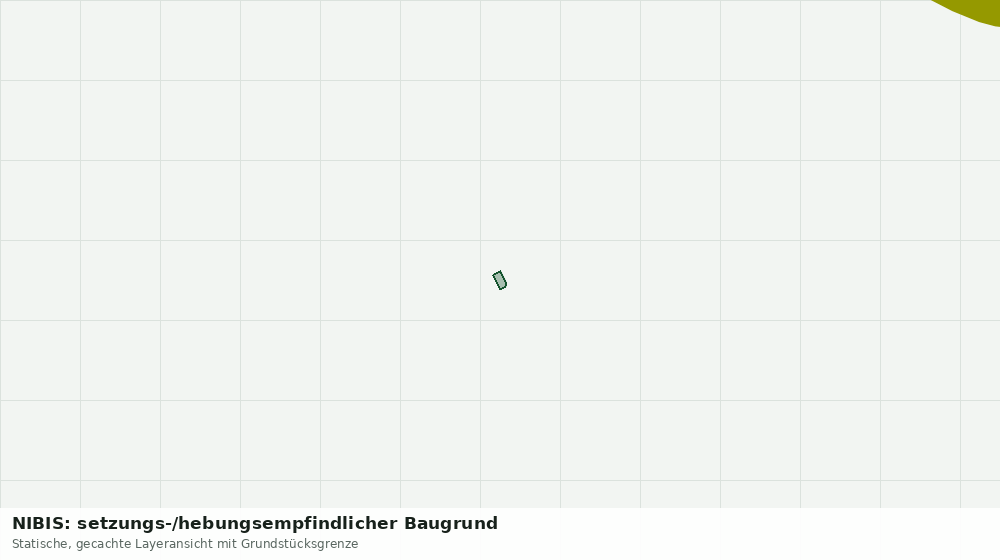 Statische Kartenansicht: NIBIS: setzungs-/hebungsempfindlicher Baugrund