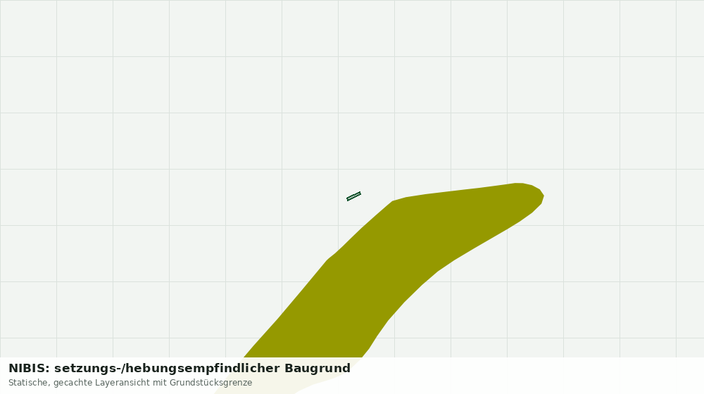 Statische Kartenansicht: NIBIS: setzungs-/hebungsempfindlicher Baugrund