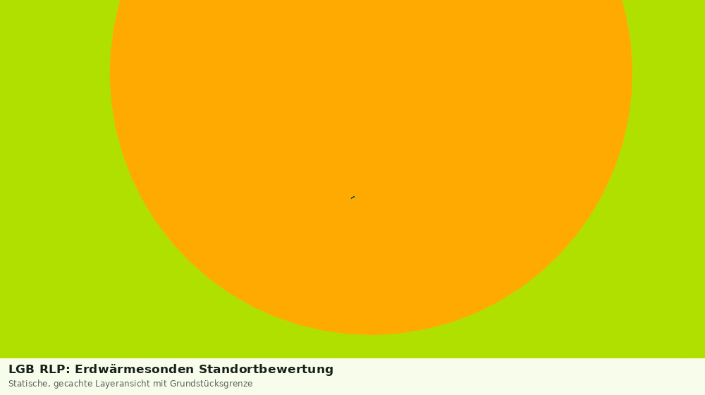 Statische Kartenansicht: LGB RLP: Erdwärmesonden Standortbewertung