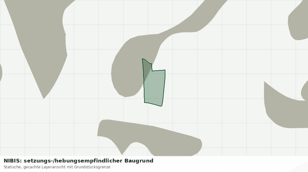 Statische Kartenansicht: NIBIS: setzungs-/hebungsempfindlicher Baugrund
