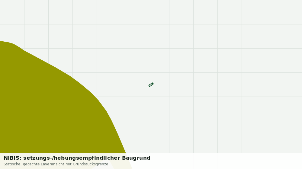 Statische Kartenansicht: NIBIS: setzungs-/hebungsempfindlicher Baugrund