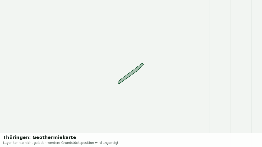 Statische Kartenansicht: Thüringen: Geothermiekarte
