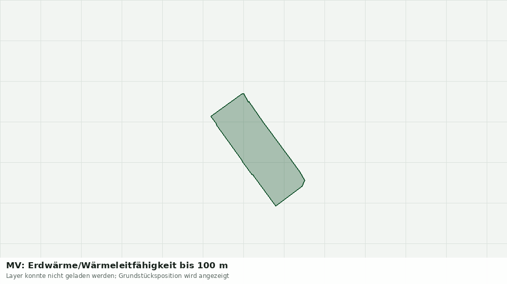 Statische Kartenansicht: MV: Erdwärme/Wärmeleitfähigkeit bis 100 m
