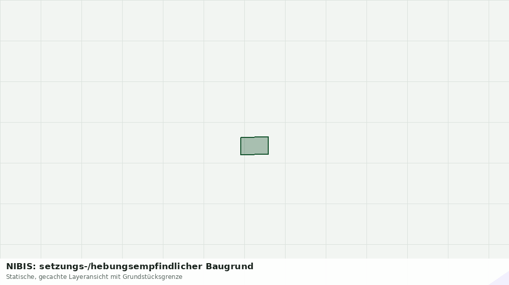 Statische Kartenansicht: NIBIS: setzungs-/hebungsempfindlicher Baugrund