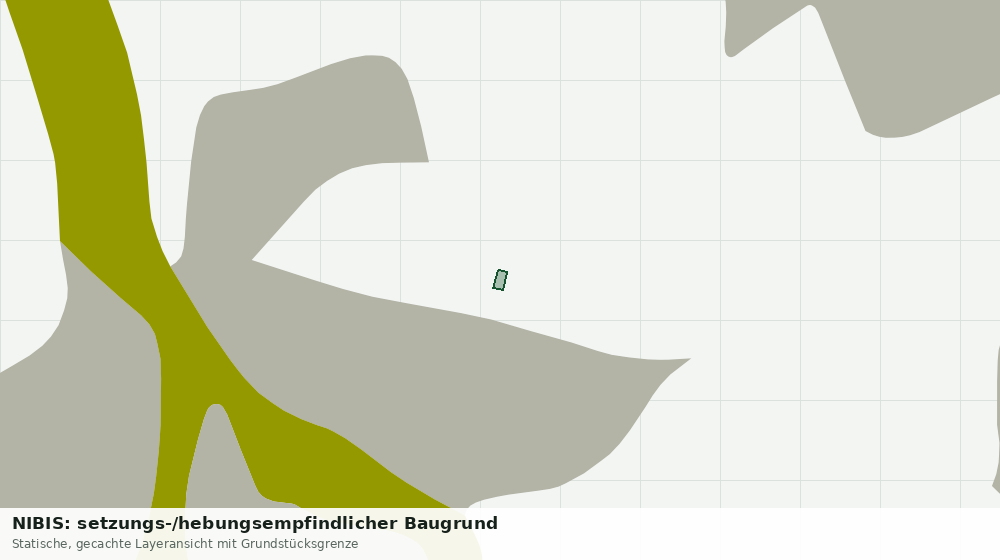Statische Kartenansicht: NIBIS: setzungs-/hebungsempfindlicher Baugrund