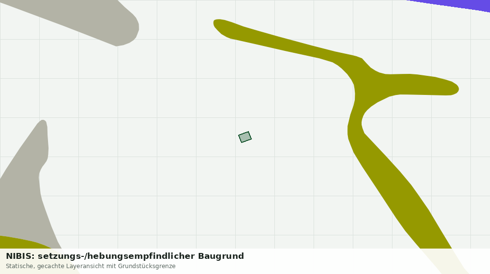 Statische Kartenansicht: NIBIS: setzungs-/hebungsempfindlicher Baugrund
