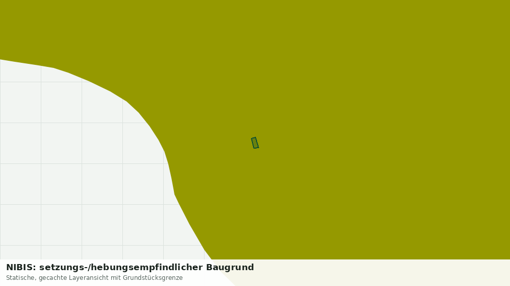 Statische Kartenansicht: NIBIS: setzungs-/hebungsempfindlicher Baugrund