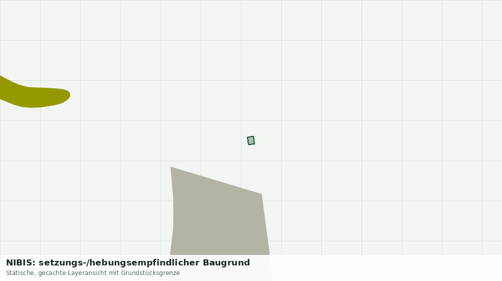Statische Kartenansicht: NIBIS: setzungs-/hebungsempfindlicher Baugrund