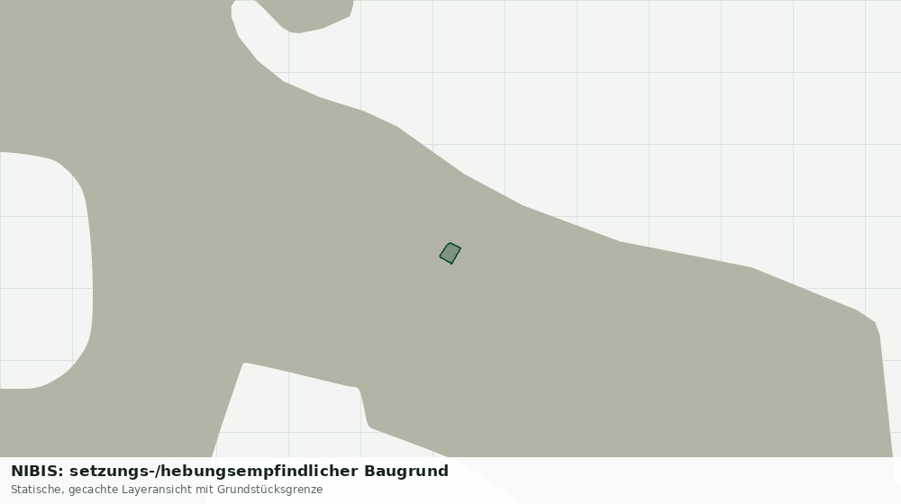 Statische Kartenansicht: NIBIS: setzungs-/hebungsempfindlicher Baugrund
