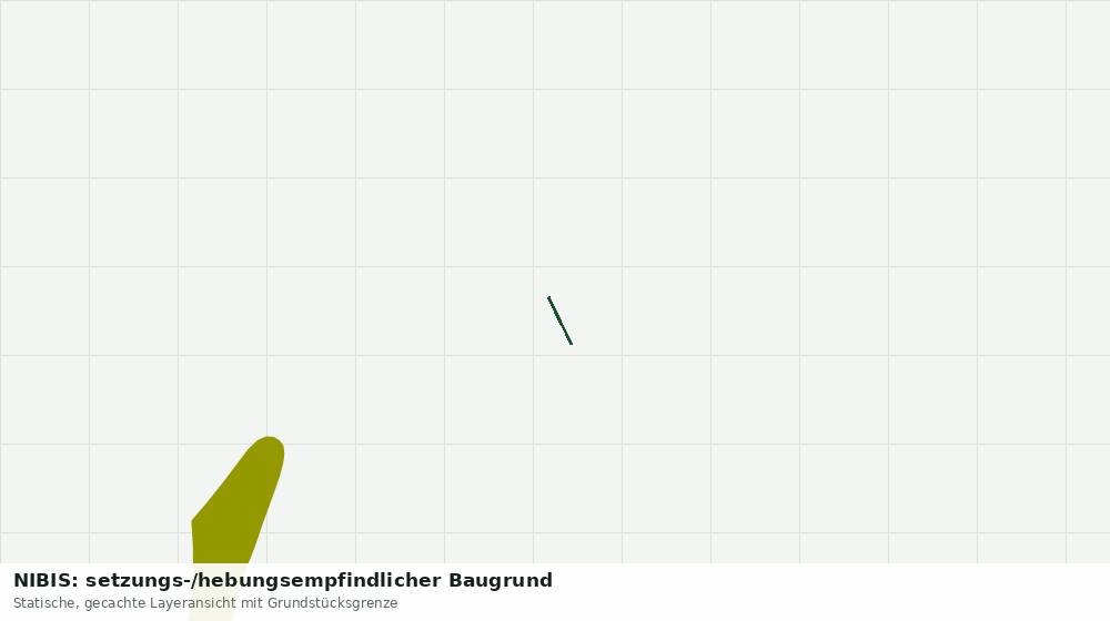 Statische Kartenansicht: NIBIS: setzungs-/hebungsempfindlicher Baugrund