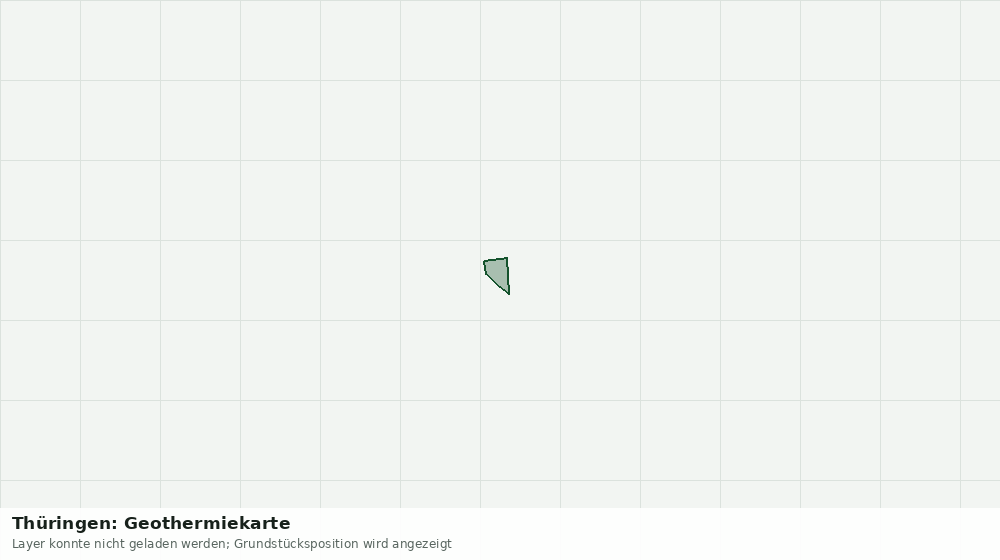 Statische Kartenansicht: Thüringen: Geothermiekarte