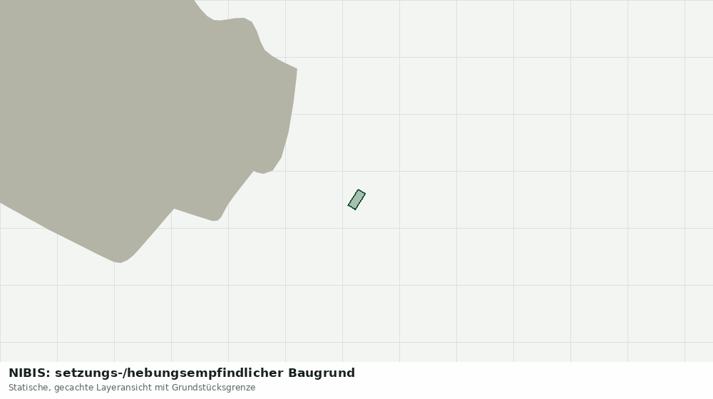 Statische Kartenansicht: NIBIS: setzungs-/hebungsempfindlicher Baugrund