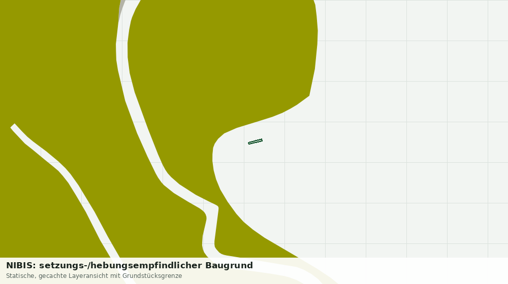 Statische Kartenansicht: NIBIS: setzungs-/hebungsempfindlicher Baugrund