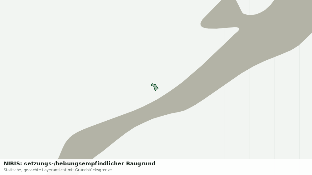 Statische Kartenansicht: NIBIS: setzungs-/hebungsempfindlicher Baugrund