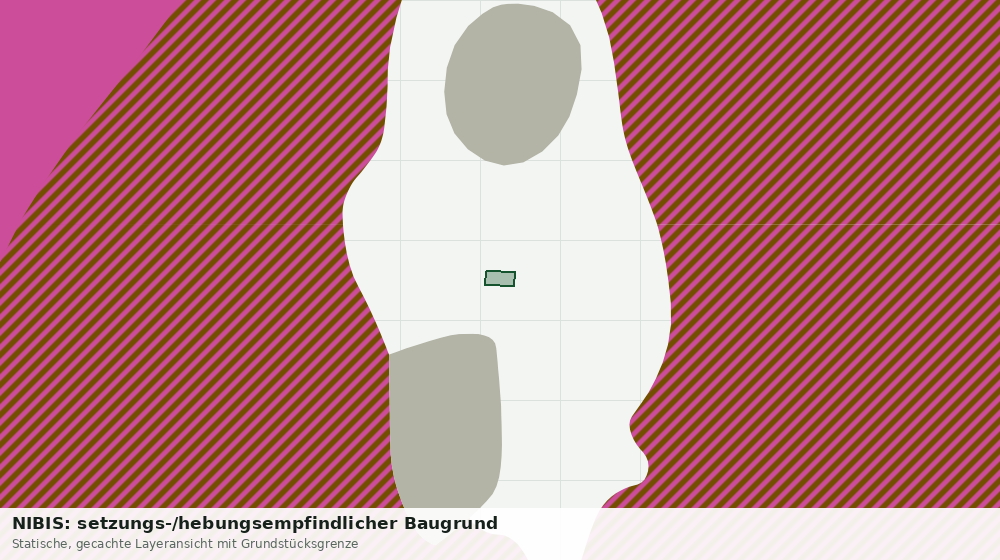Statische Kartenansicht: NIBIS: setzungs-/hebungsempfindlicher Baugrund