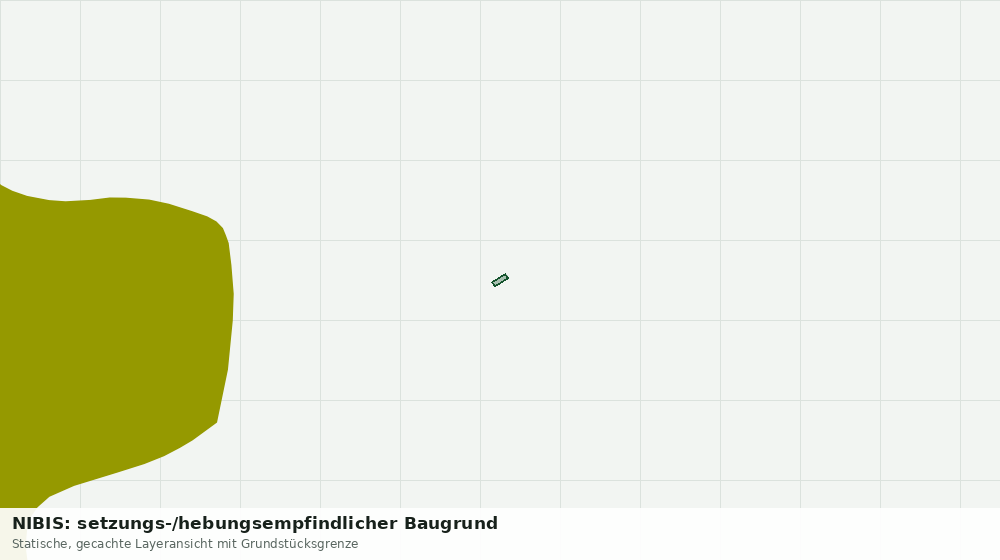 Statische Kartenansicht: NIBIS: setzungs-/hebungsempfindlicher Baugrund