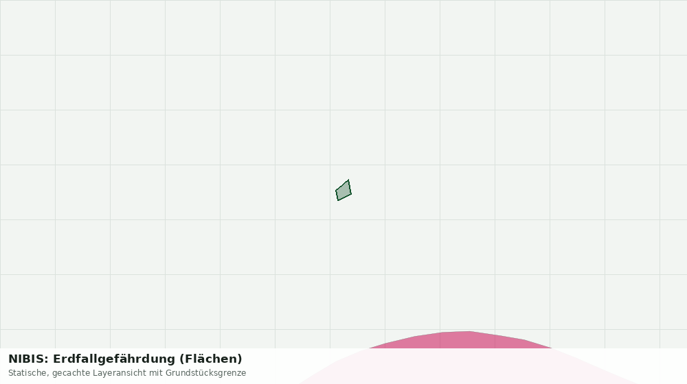 Statische Kartenansicht: NIBIS: Erdfallgefährdung (Flächen)