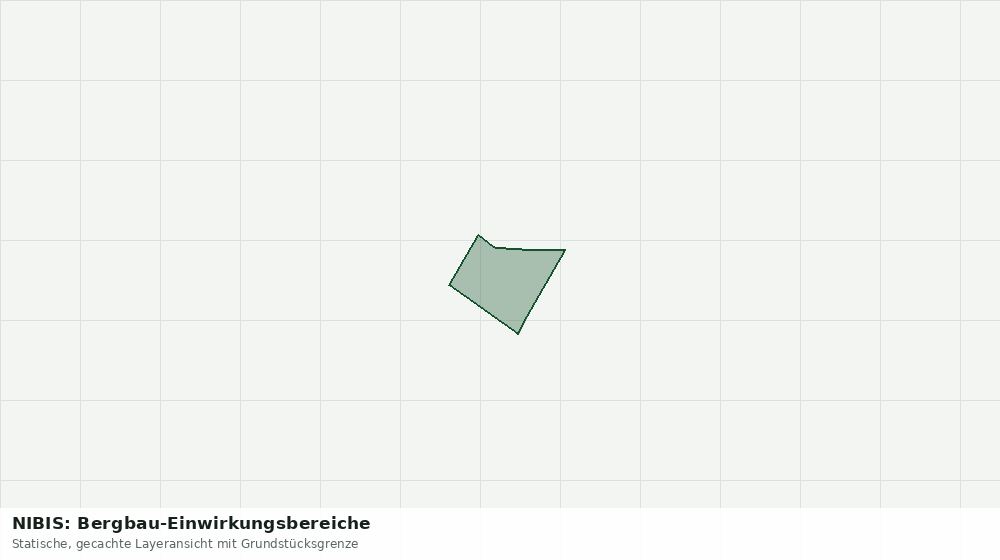 Statische Kartenansicht: NIBIS: Bergbau-Einwirkungsbereiche