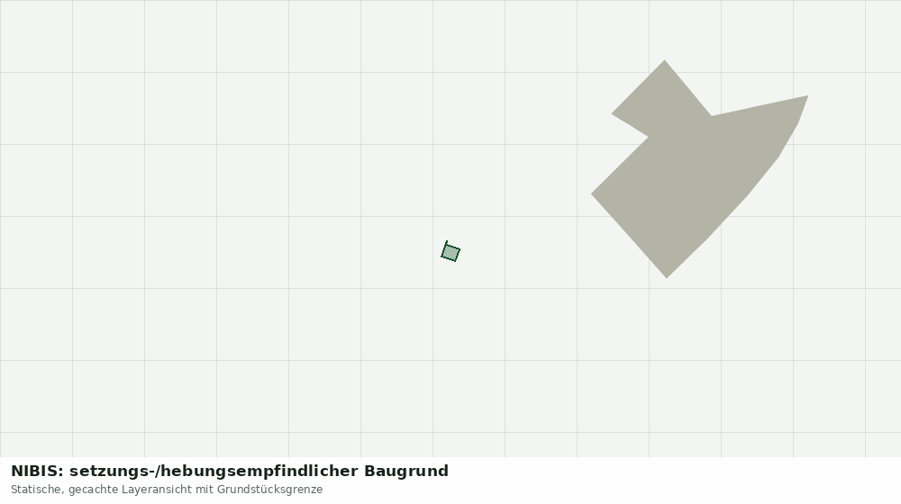 Statische Kartenansicht: NIBIS: setzungs-/hebungsempfindlicher Baugrund