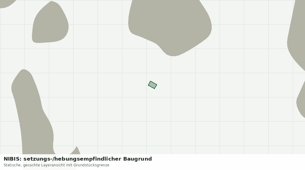 Statische Kartenansicht: NIBIS: setzungs-/hebungsempfindlicher Baugrund