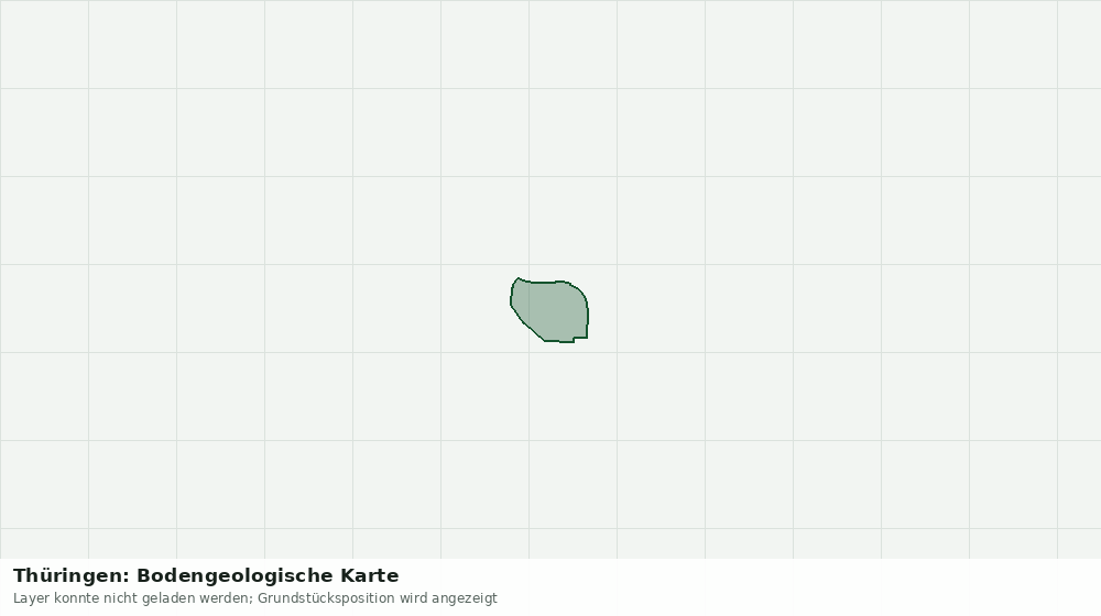 Statische Kartenansicht: Thüringen: Bodengeologische Karte