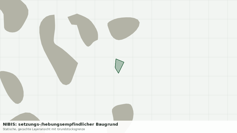 Statische Kartenansicht: NIBIS: setzungs-/hebungsempfindlicher Baugrund