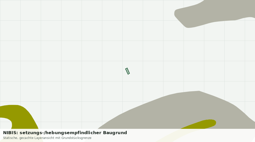 Statische Kartenansicht: NIBIS: setzungs-/hebungsempfindlicher Baugrund
