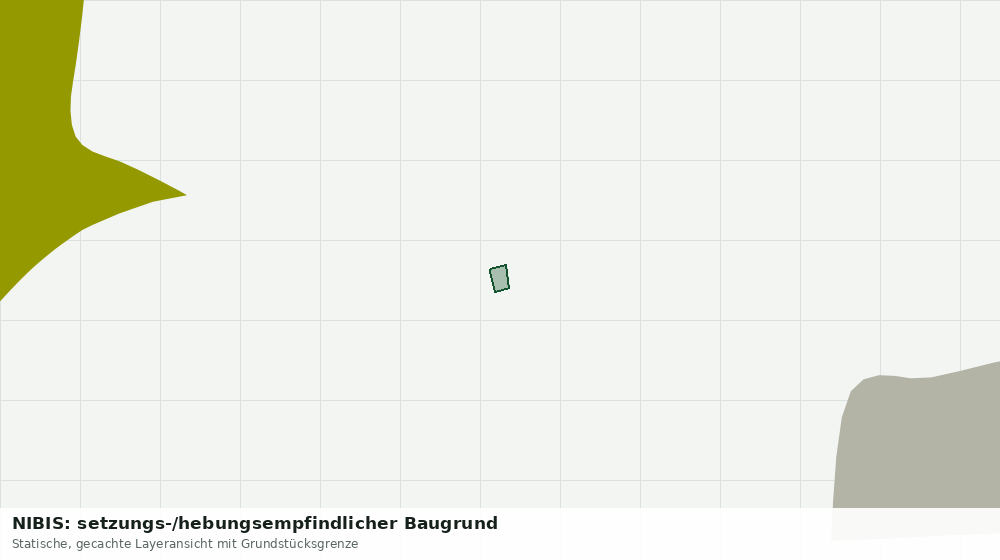 Statische Kartenansicht: NIBIS: setzungs-/hebungsempfindlicher Baugrund