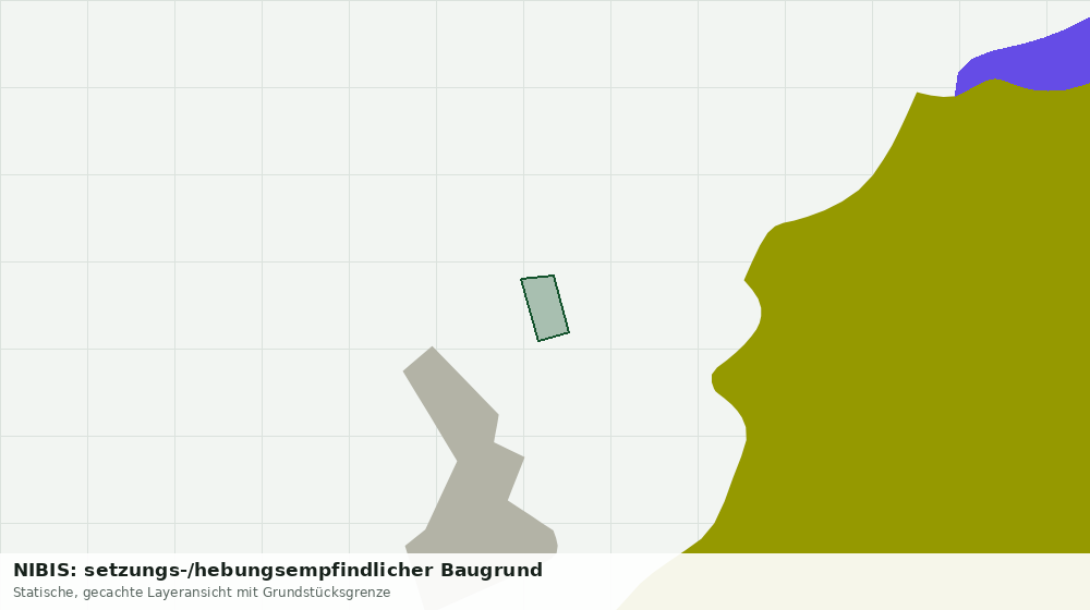 Statische Kartenansicht: NIBIS: setzungs-/hebungsempfindlicher Baugrund